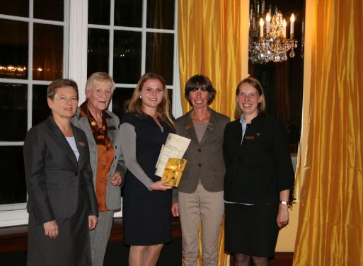 Verleihung des Jane M. Klausman Award 2012 des ZONTA Clubs Frankfurt am Main
